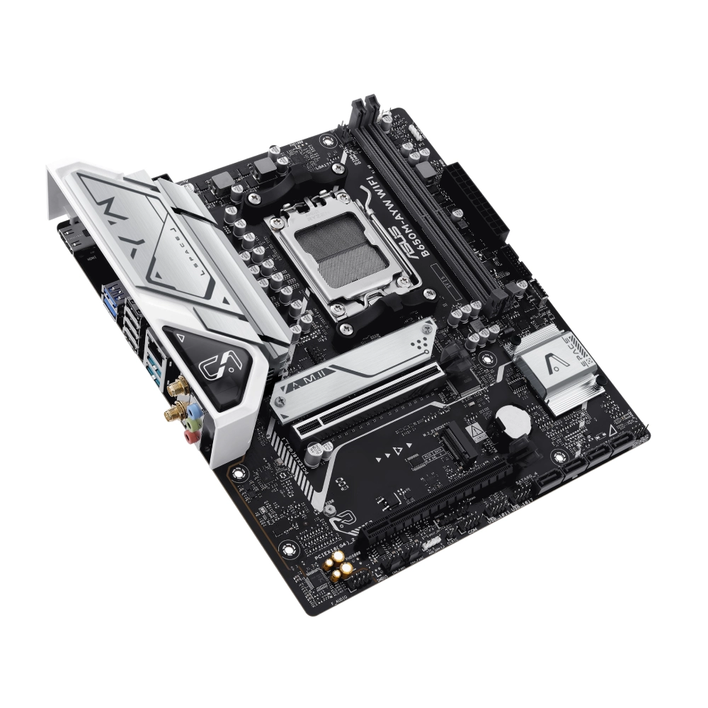 Asus Motherboard B650M-AYW WIFI DDR5 For AMD view 4